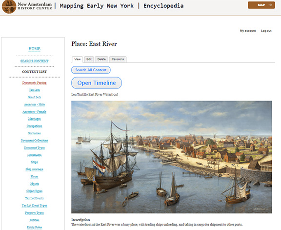 Hudson Archival - New Amsterdam History Center
